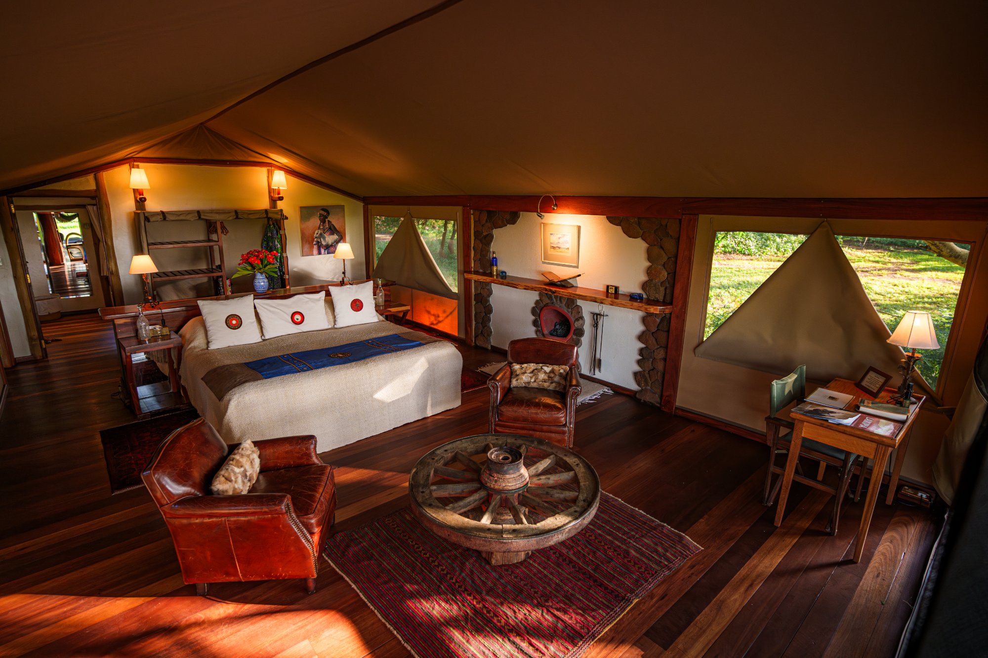 Luxury Tent Interior · Ishara