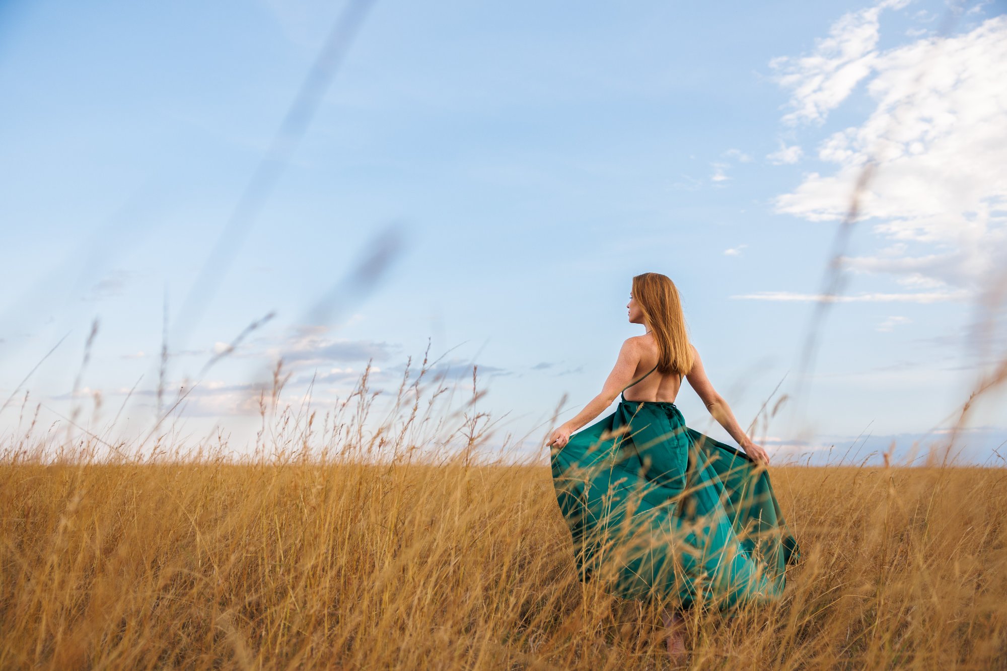 Two Silhouettes · Spear · Sunset