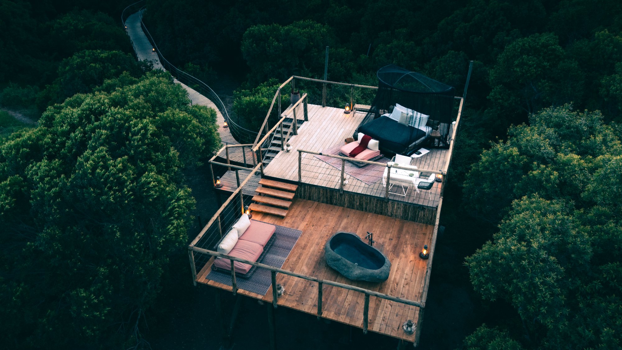 Treehouse · Aerial