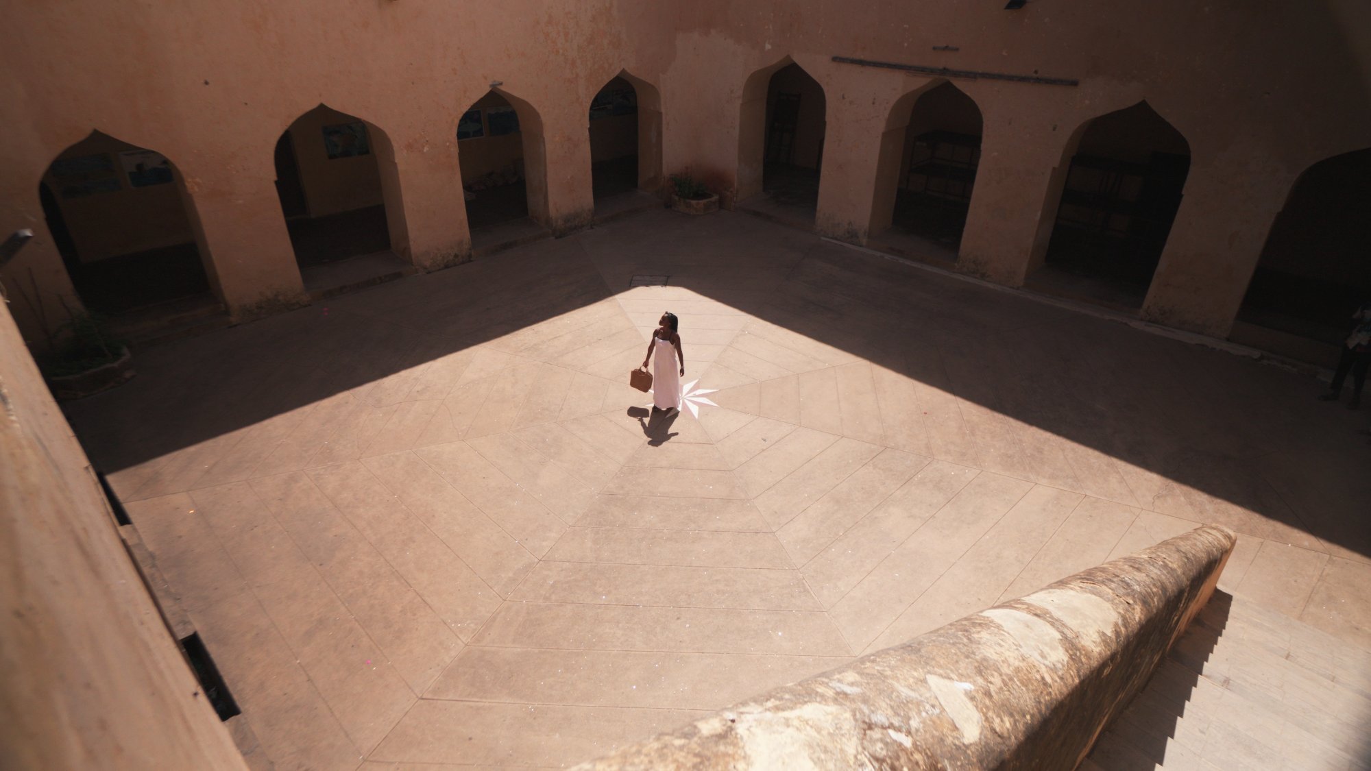 Woman · Teal Dress · Golden Grass