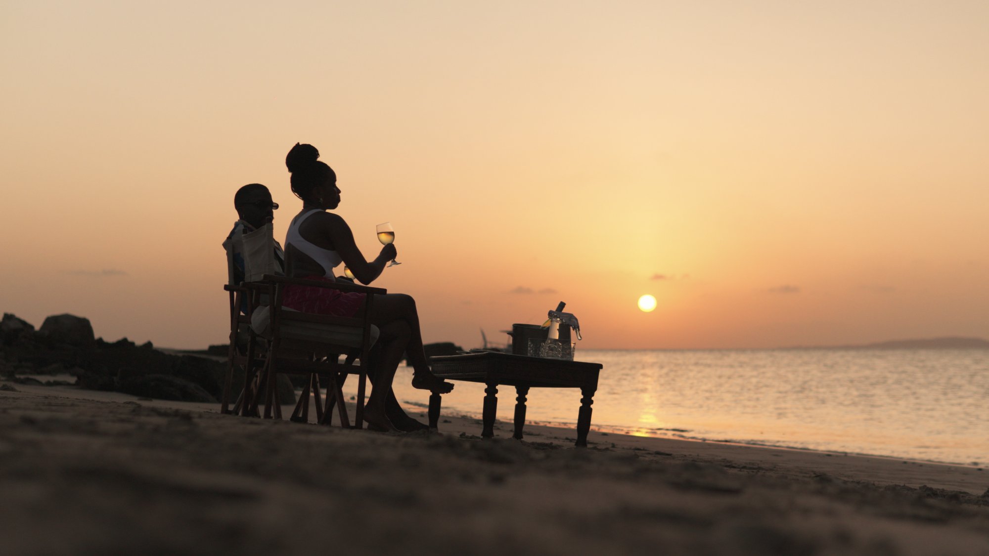 Couple · Pier · Sunset · Lamu
